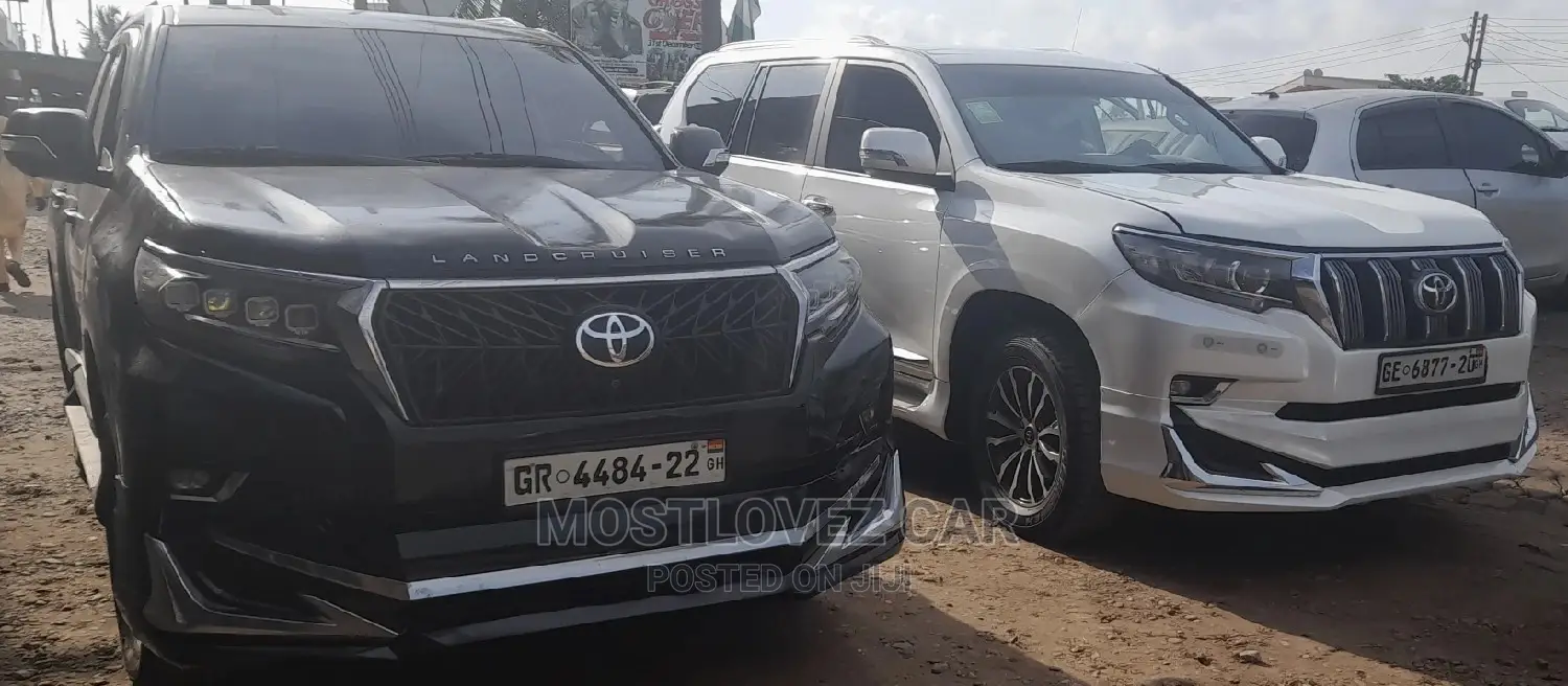 Car Rental in Accra. Prado for Rent. Landcruisers Prado