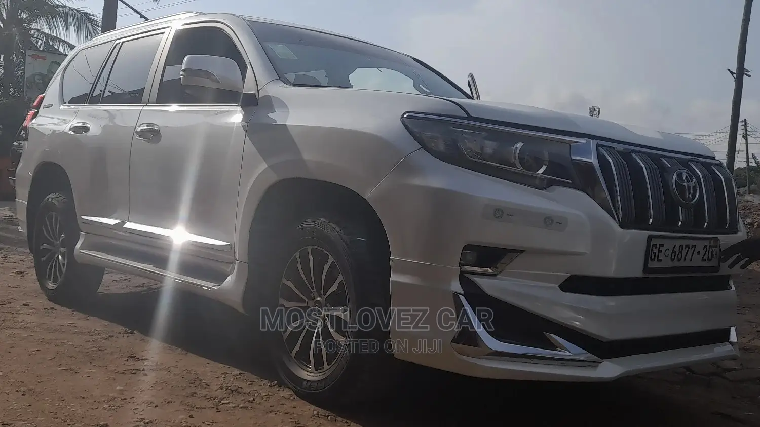 Car Rental in Accra. Prado for Rent. Landcruisers Prado