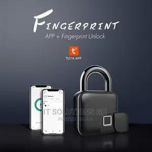 Tuya Bluetooth Smart Padlock With Fingerprint