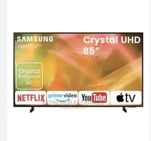 85AU8000 Crystal UHD LED Smart Tv + A550 Samsung Soundbar