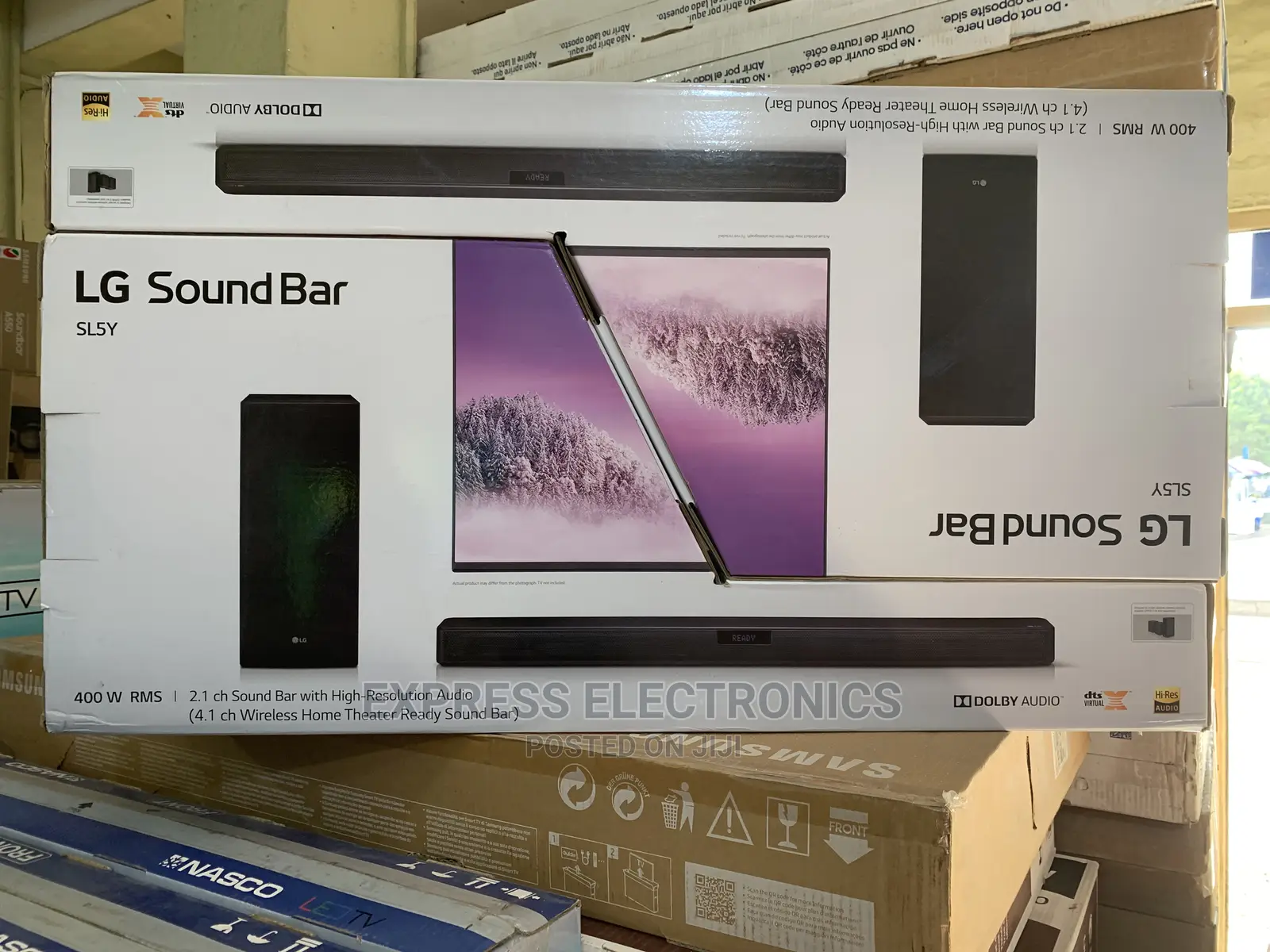 LG SL5Y 2.1 Channel 400W Sound Bar W/ DTS Virtual: X