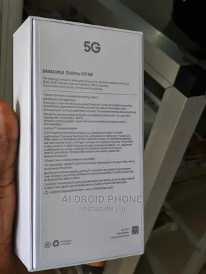 New Samsung Galaxy S10 5G 256 GB Silver