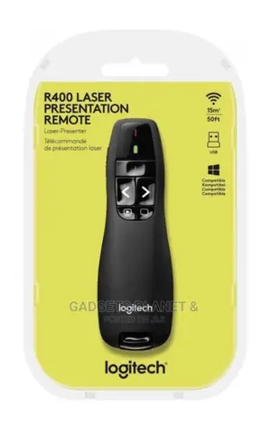 Logitech Laser Presentation Remote - R400