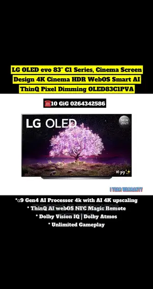 Oled83c1pva LG Oled TV 83 Inch C1 Series, Screen Design 
