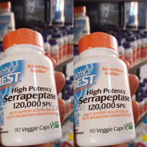 Doctor's Best High Potency Serrapeptase 120,000 Spu