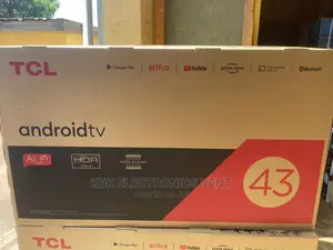 Tcl 43" Smart Android Satellite Digital Led Tv