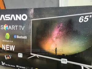 Asano Tv4k Android Smart 65”+Free Wireless Keyboard Andmouse