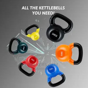 Kettlebells Set 24kg 20kg 16kg 12kg 8kg 4kg
