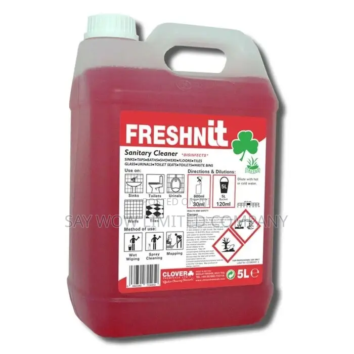 Clover Freshnit Bathroom Cleaner.