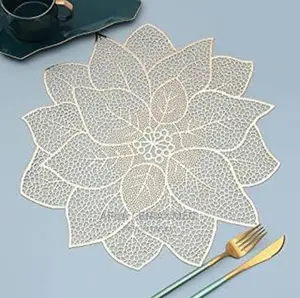 PVC Placemats / Silicon Decorative Floral Table Mats