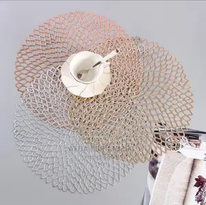 PVC Placemats / Silicon Decorative Floral Table Mats