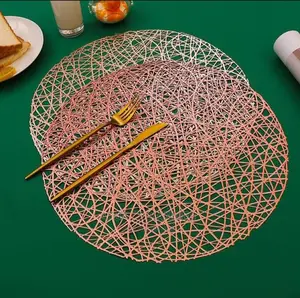 PVC Placemats / Silicon Decorative Floral Table Mats