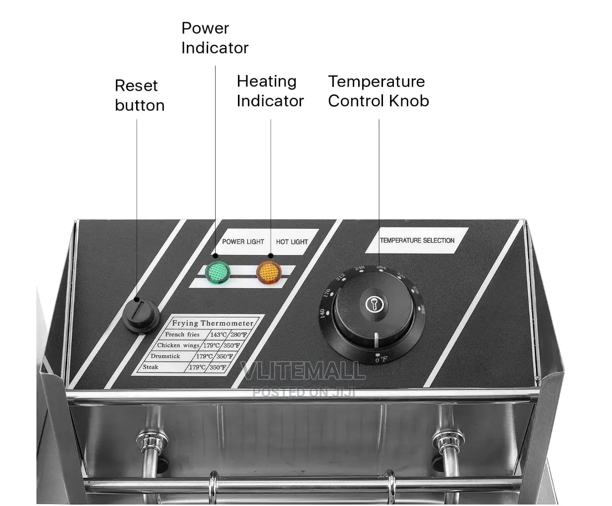 Booman Double Deep Fryer