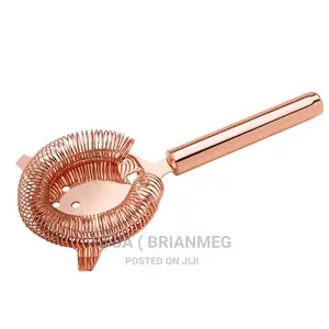 Hawthrone Copper Strainer With Bar Handle(Bar Strainer)