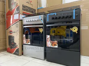 4-Burner Cooker Gas With Oven Volcano + Bluetooth Speaker