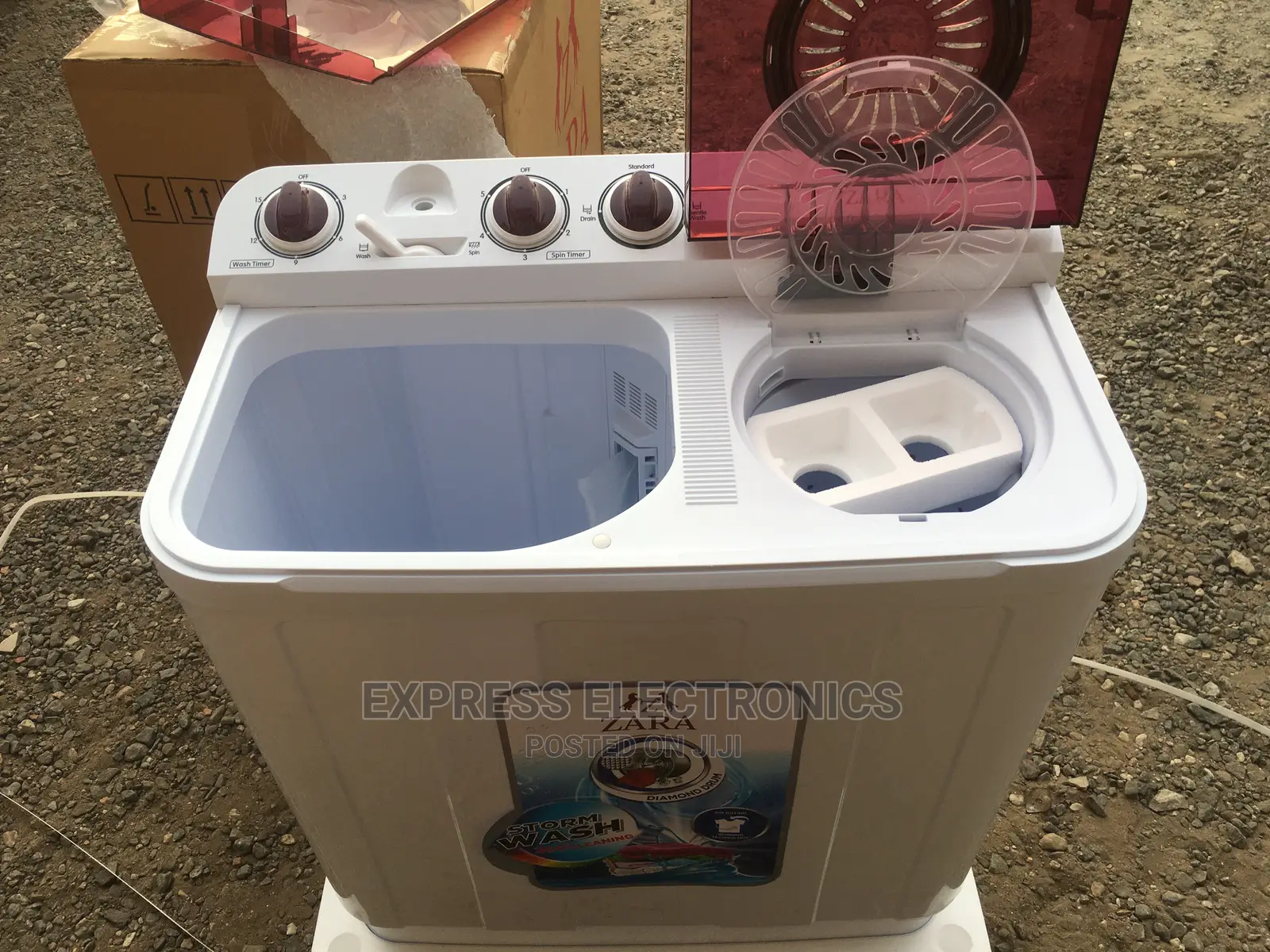 Brand New Zara Semiautomatic 7kg Washingmachine+Water Kettle