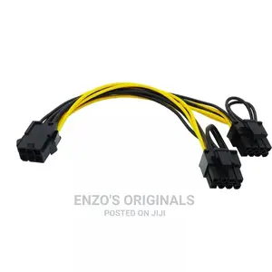 6pin Female to Dual 6pin or 8pin PCIE Graphics Power Cable