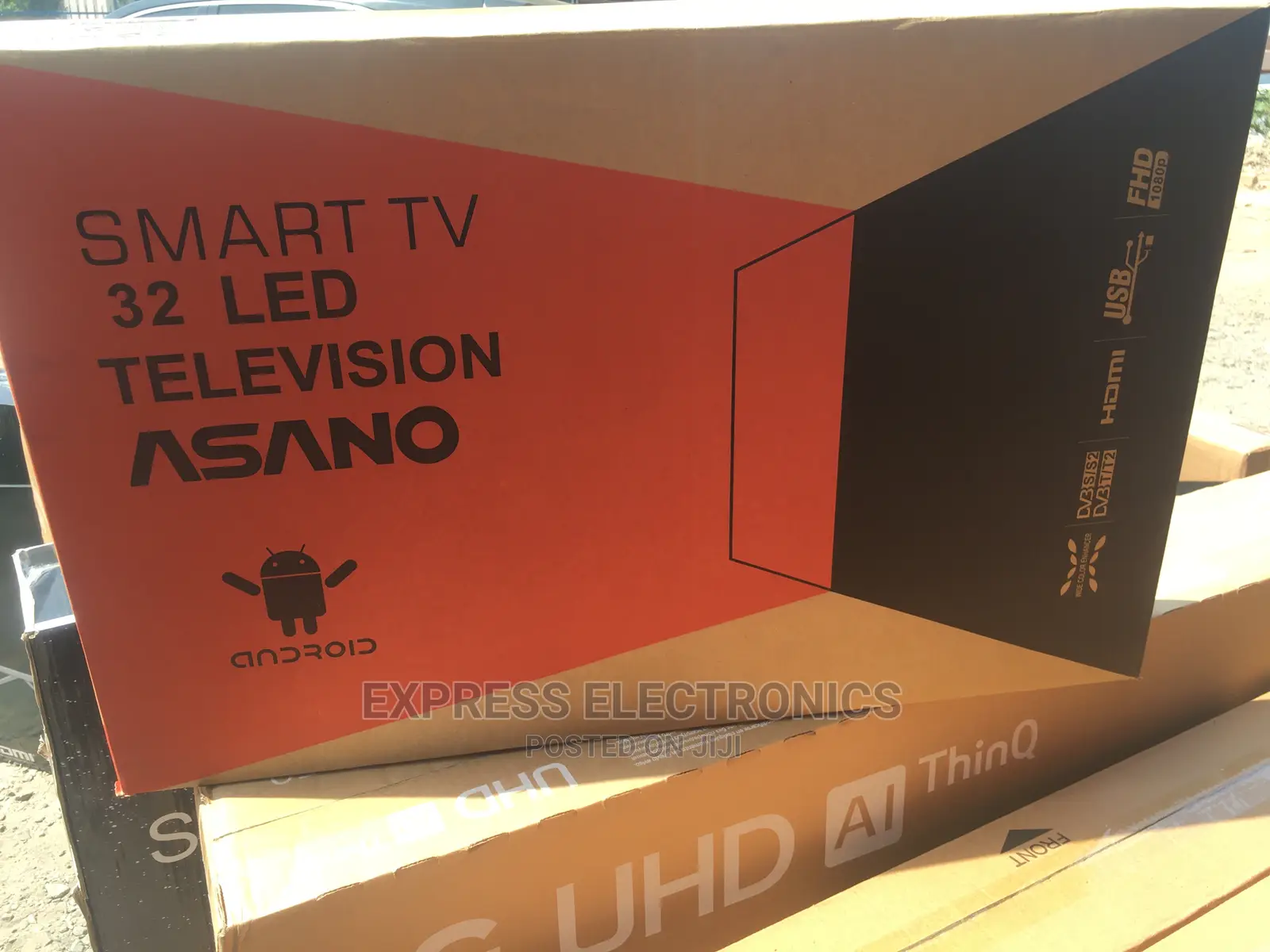Buy the New Asano 32”Smart UHD+Wireless Keyboard and Mouse