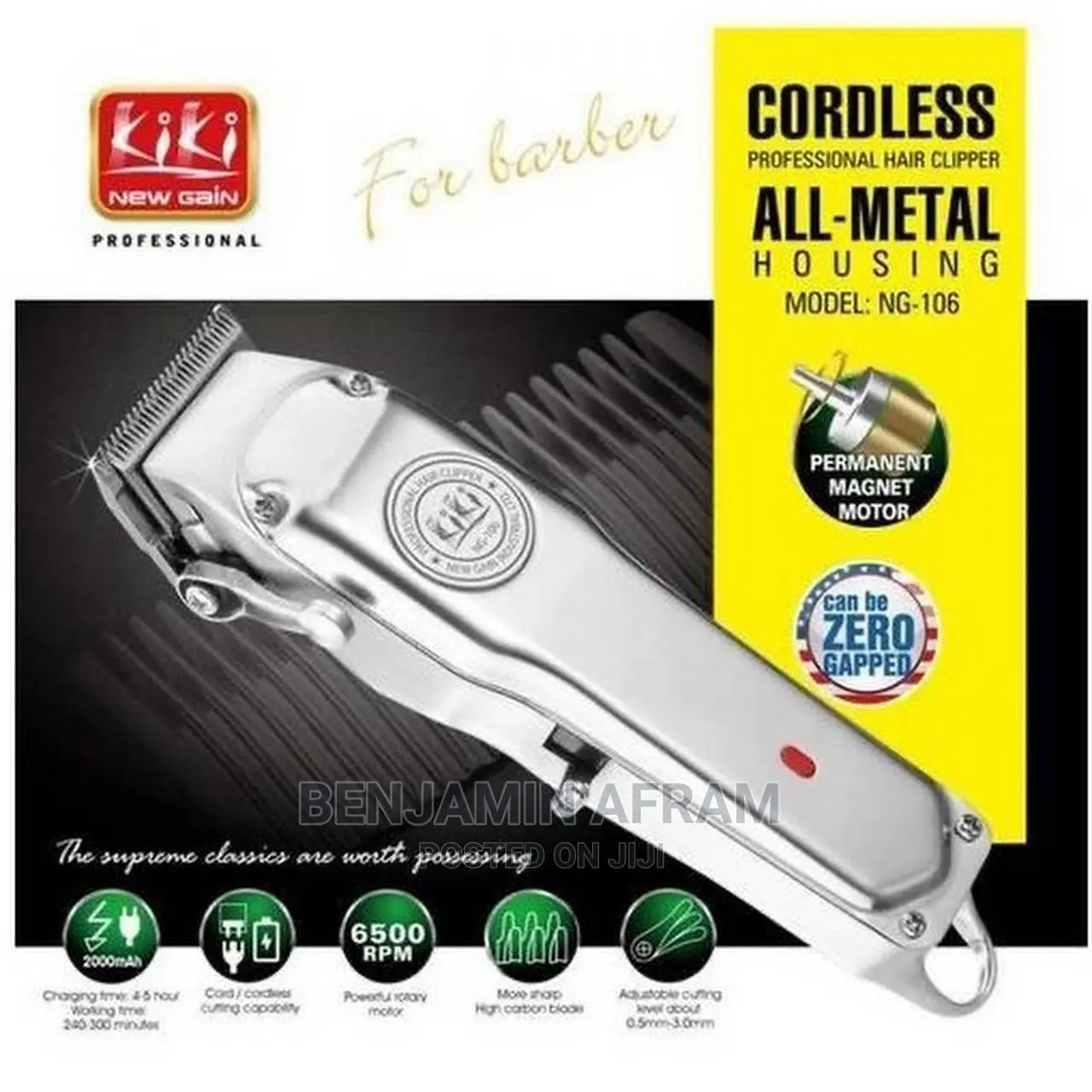 Original All Metal Barbering Machine