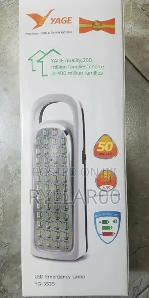 Emergency Rechargeable Lamp