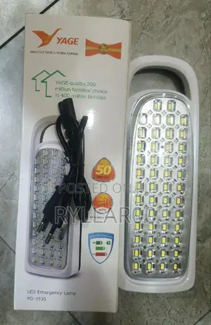 Emergency Rechargeable Lamp