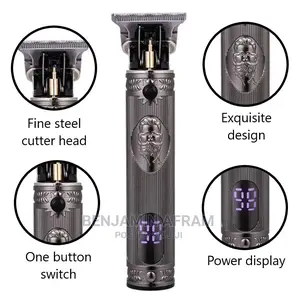 Power Display Rechargeable Barbering Machine