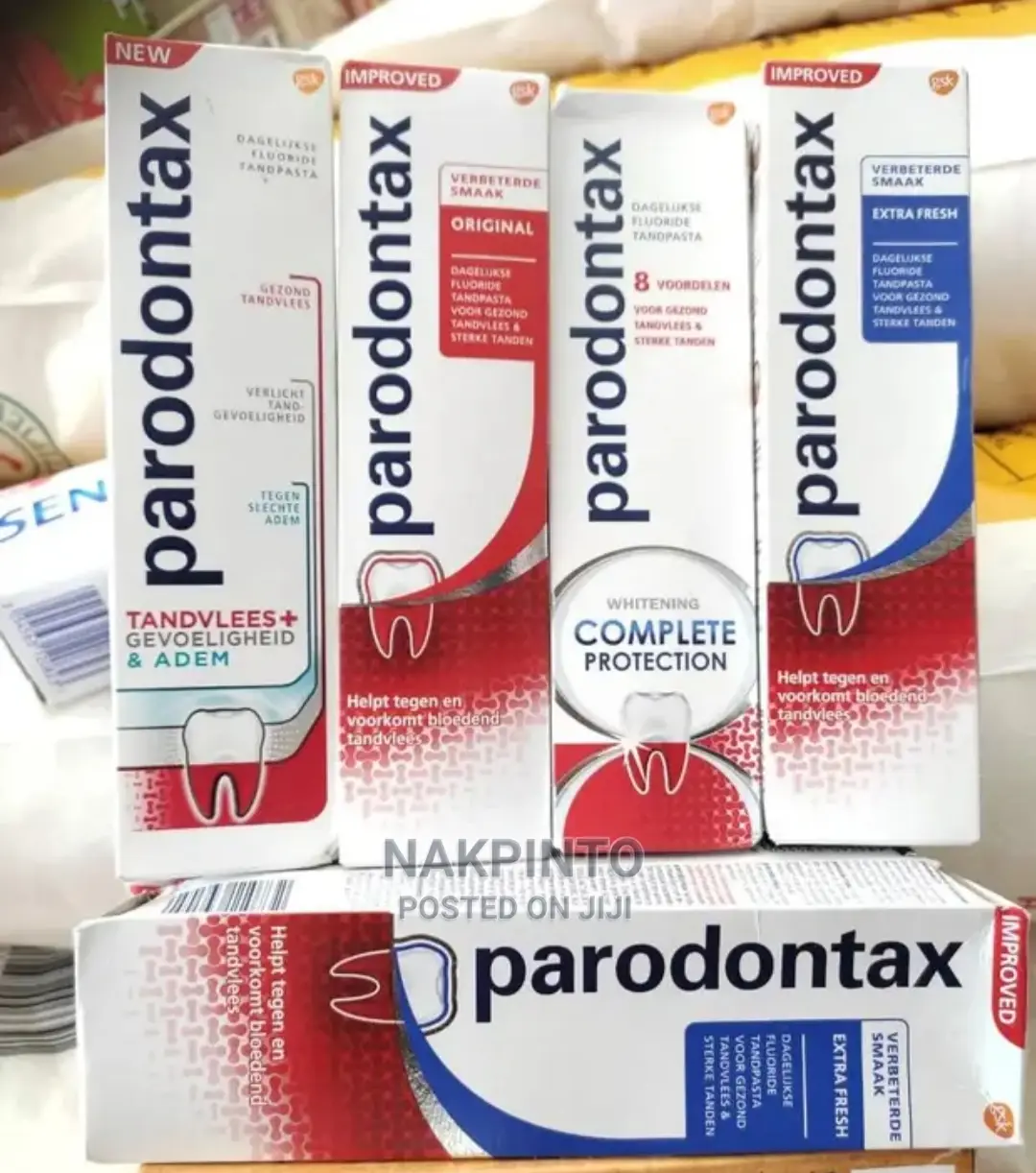 Parodontax Toothpaste (Plaque, Sensitive, Bleeding Gum) 75ml