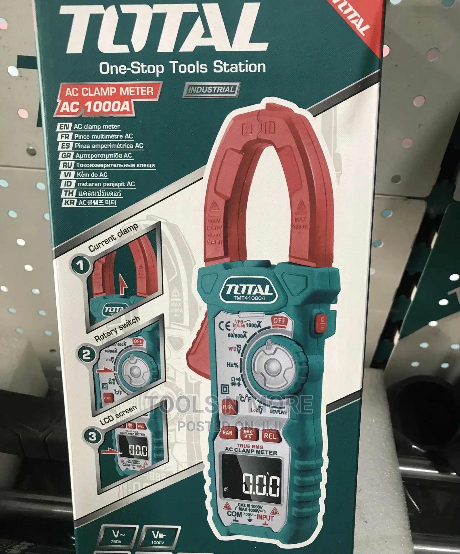 Total Digital AC Clamp (1000A)