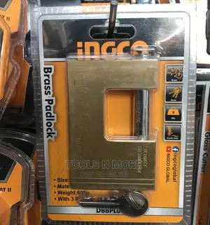 INGCO Brass Square Padlock (90mm)