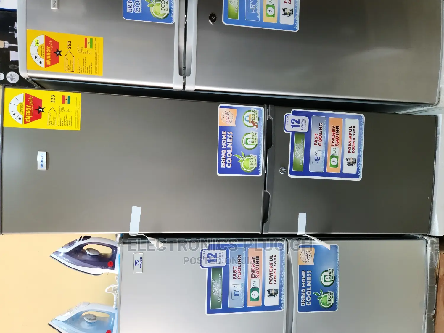 Nasco 198 Litres Bottom Freezer