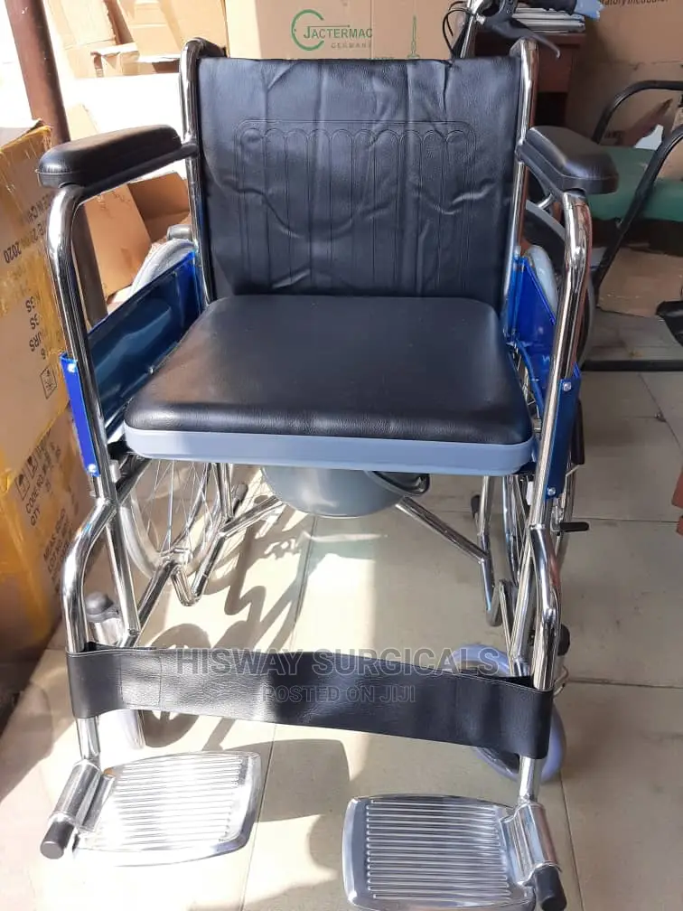 Commode Wheelchair Short Back