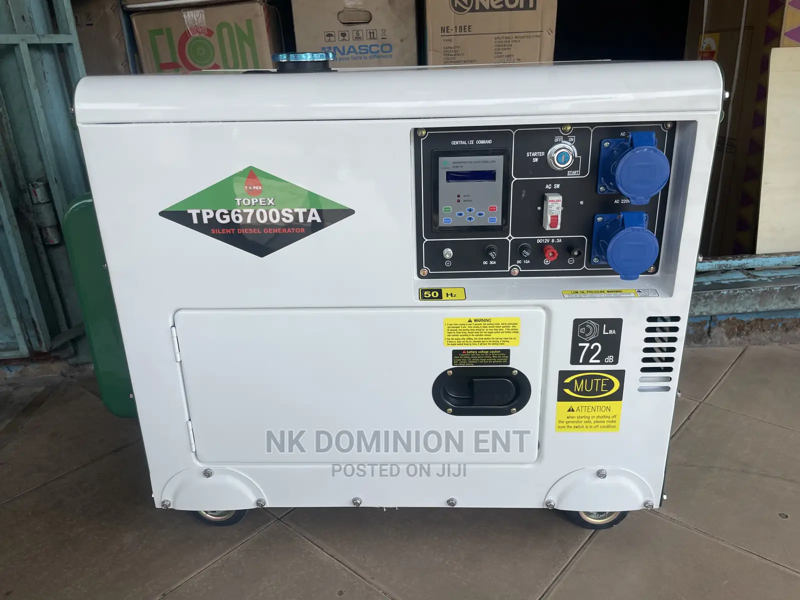 Topex 5.5kva DIESEL Generator