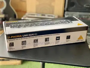 Behringer U-Phoria Umc404hd Usb Audio Interface
