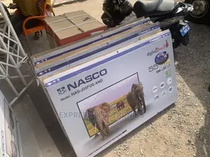 For Bigger Halls Nasco 55”Smart UHD Bluetooth Sat TV
