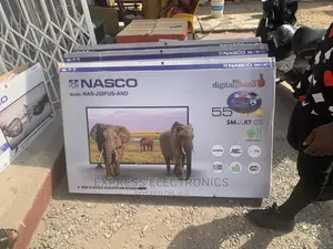 Latest New Nasco 55”Smart UHD Slim Bluetooth TV+ DSTV
