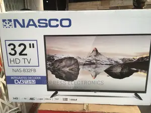 Brand New 32”Nasco Satellites Led + Wallmount/Tv Guard
