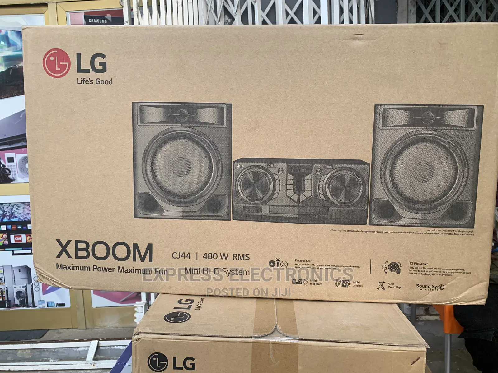 Higher Audio Quality LG 480 W XBOOM Speaker