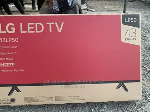 Free View LG 43”Digital LED TV+Wallmount/Tv Guard