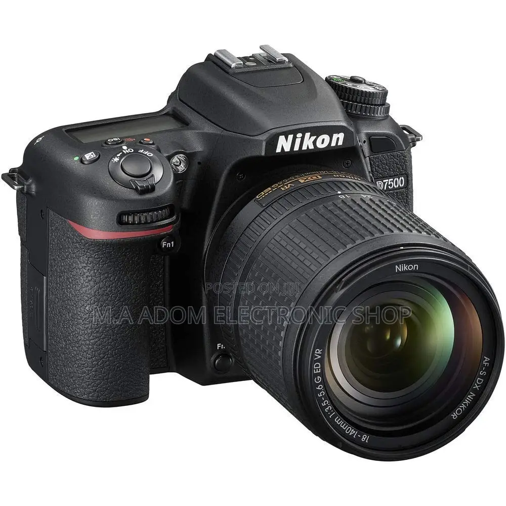 Fresh in Box Nikon D7500 DSLR Camera With 18-140mm Lens