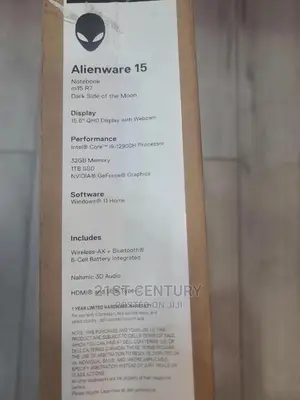 Laptop Dell Alienware M15 R7 32GB Intel Core I7 SSD 1T