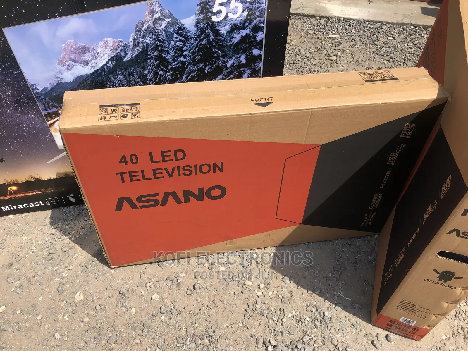 Clear Asano 40" Digital Satellite HD TV