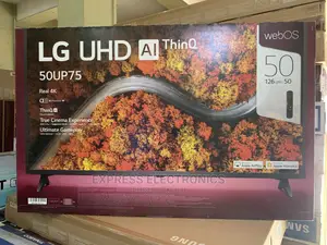 New Type LG 50UP75003 50" Ultra HD HDR Smart+ Wallmount