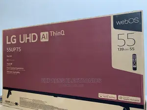 Quality Ultra Hd Smart 55"Lg 55up75003 +Tv Guard/Wallmount