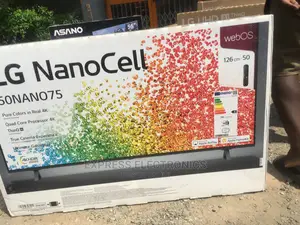 (50NANO756)LG 50”Smart Nanocell UHD Slim TV+Tv Guard