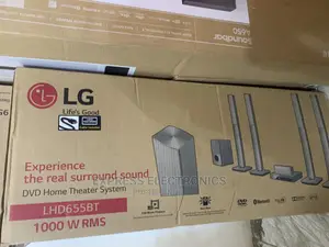 High Audio LG 1000 W Bluetooth Home Theater +Free Kettle