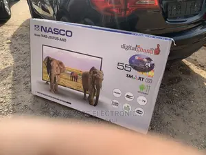 Neatly Sealed Nasco 55”J55FUS Smart UHD TV + Keyboard