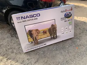 Slim Design Nasco 55”J55FUS Smart UHD LED TV+ Tv Guard