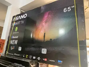 Advance New Asano 65”UHD Smart Android+Free DSTV