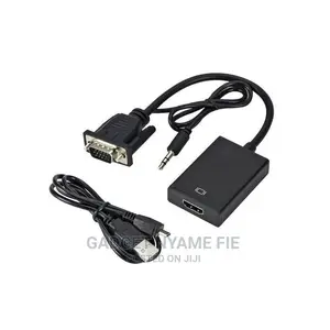 VGA to HDMI Converter Adapter Cable With Audio Output