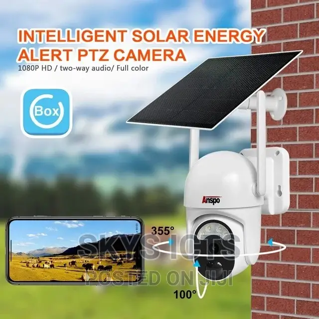Intelligent 4g Solar Outdoor Camera